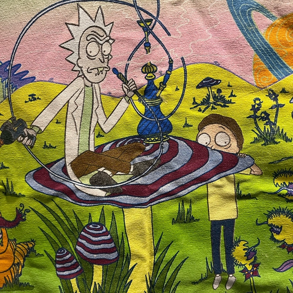 Rick and Morty / Alice and Wonderland 100% cotton tee unisex